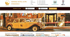 Desktop Screenshot of hotelbohema.pl