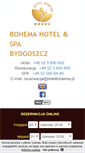 Mobile Screenshot of hotelbohema.pl